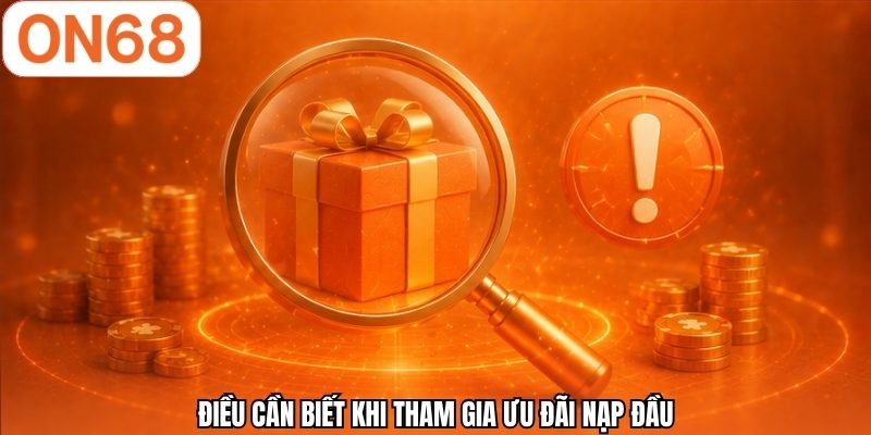Điều cần biết khi tham gia ưu đãi nạp đầu 